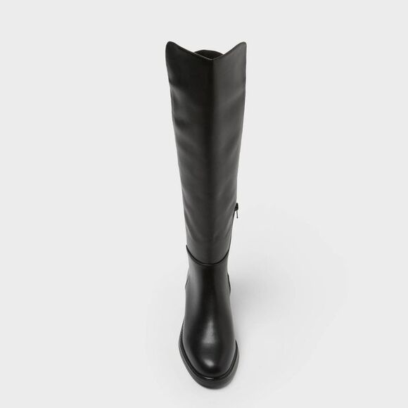 Open Box - A New Day - Women’s Hope Boots with Memory Foam Insole - A New Black - Picture 3 of 3